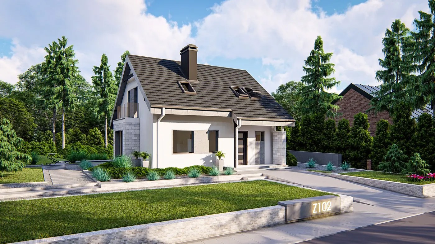 100M2  Alpa Çelik Ev A102D