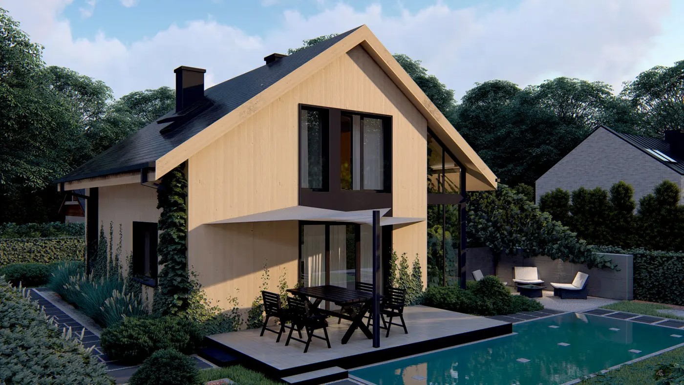 100M2  Alpa Çelik Ev A470D