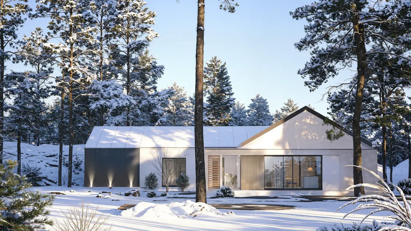 122M2+36M2  Alpa Çelik Ev A566