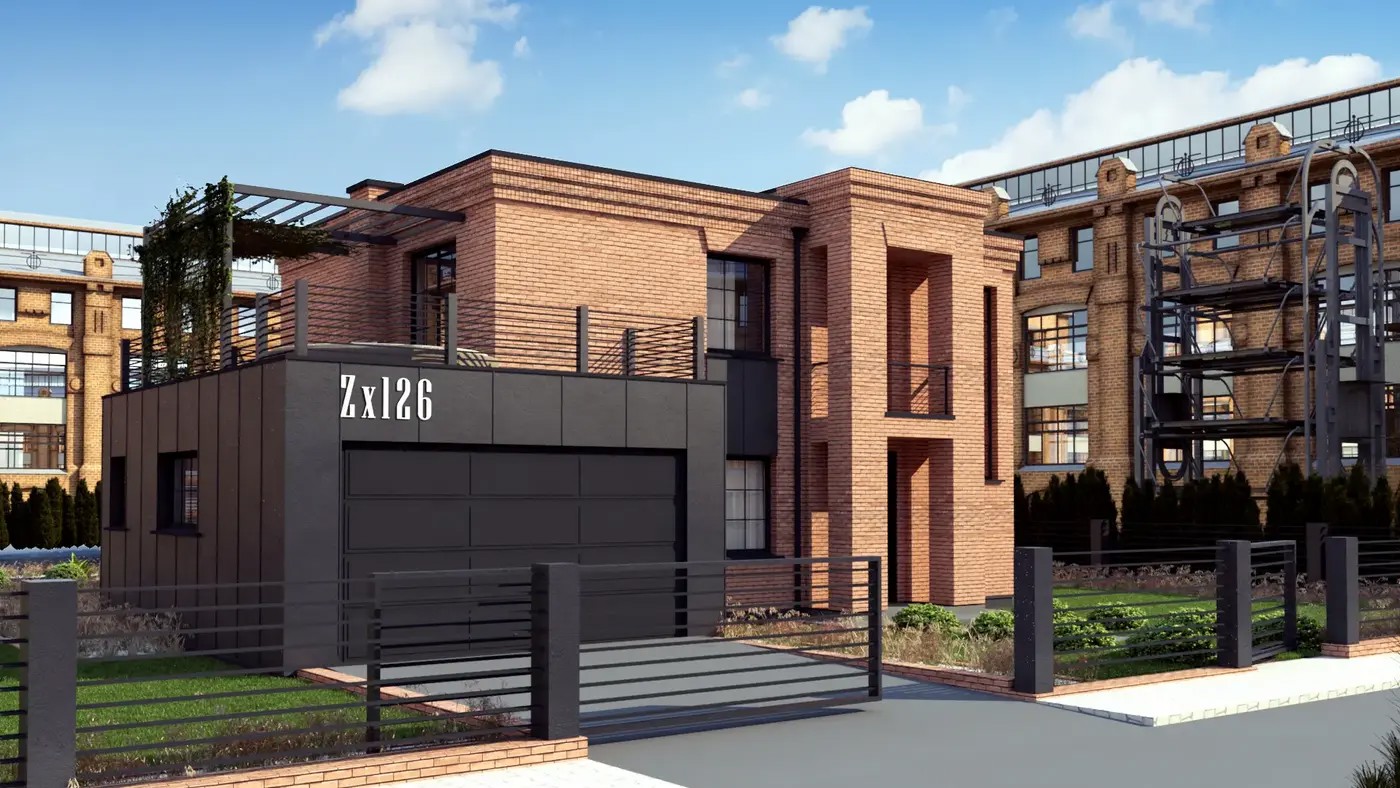 176M2+31M2  Alpa Çelik Ev Ax126ba