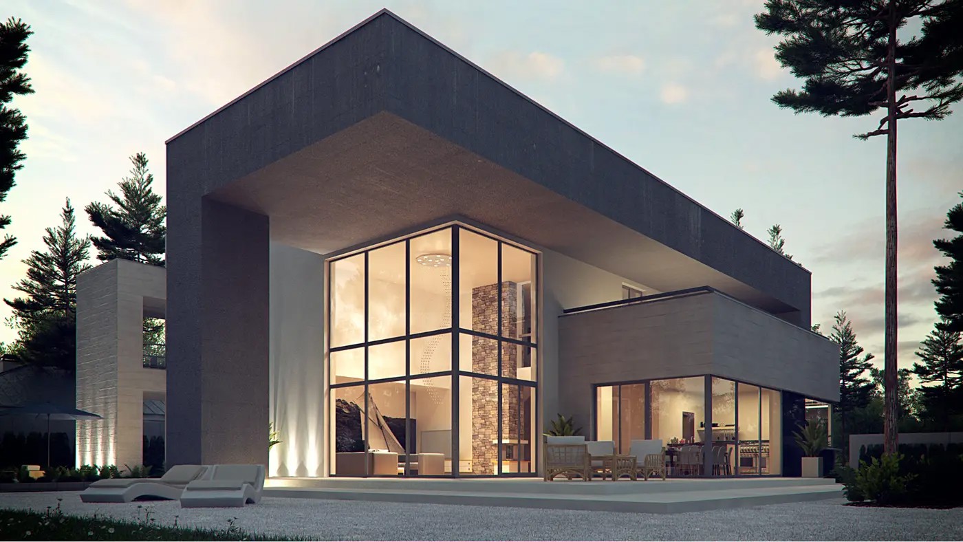 260M2+45M2  Alpa Çelik Ev Ax127