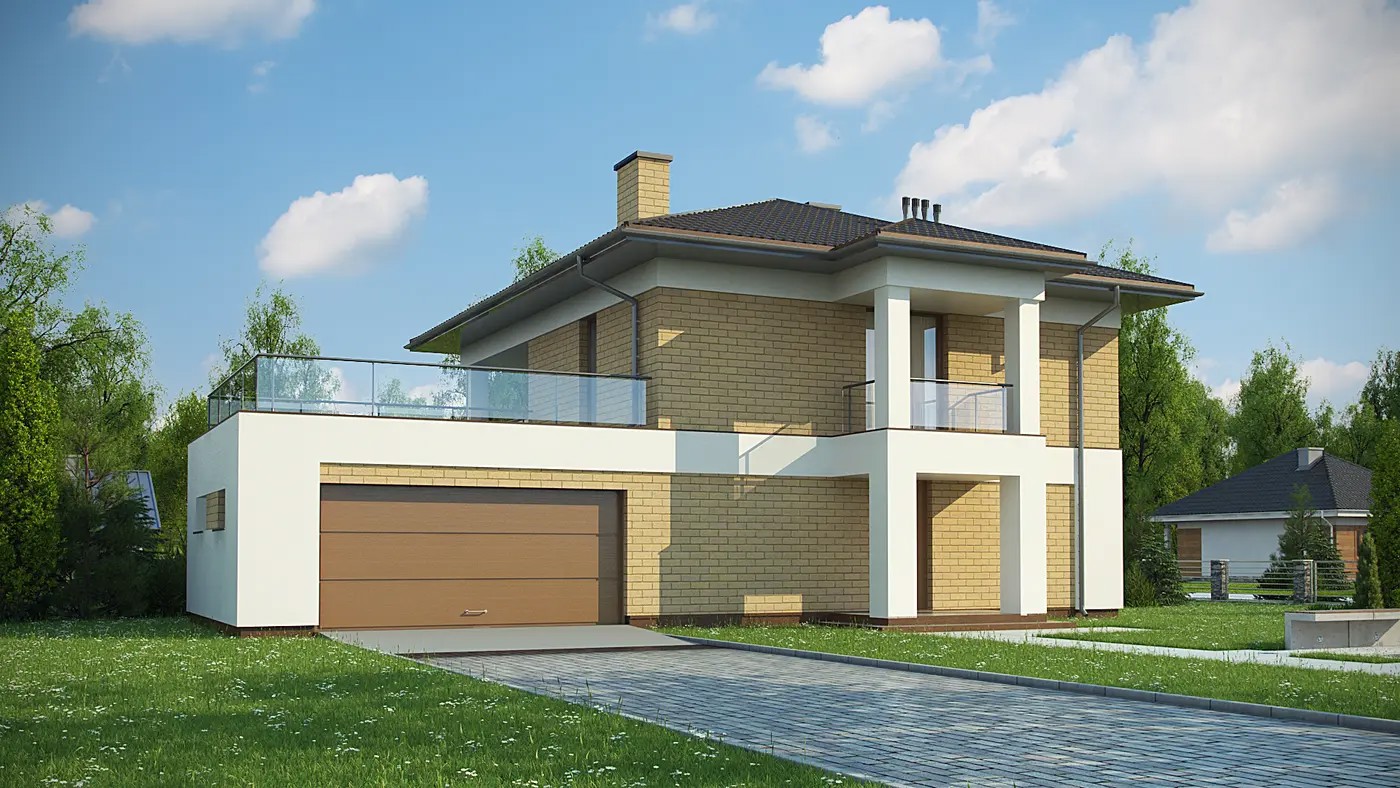 148M2+36M2  Alpa Çelik Ev Ax136