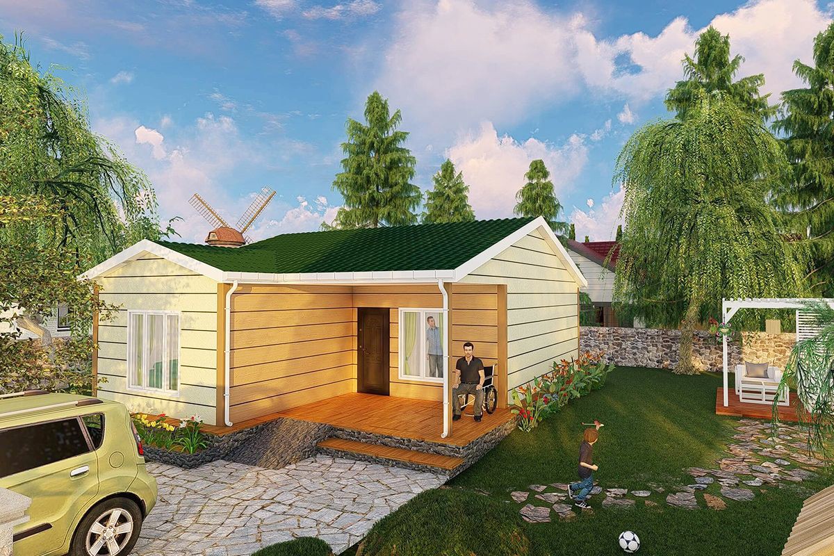 75 m² Çelik Ev 2+1